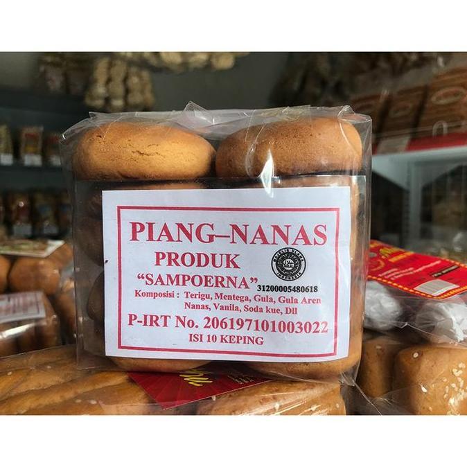 Piang Nanas Sampurna isi 10 / Bong Li Piang / Kue Nanas Asli Bangka