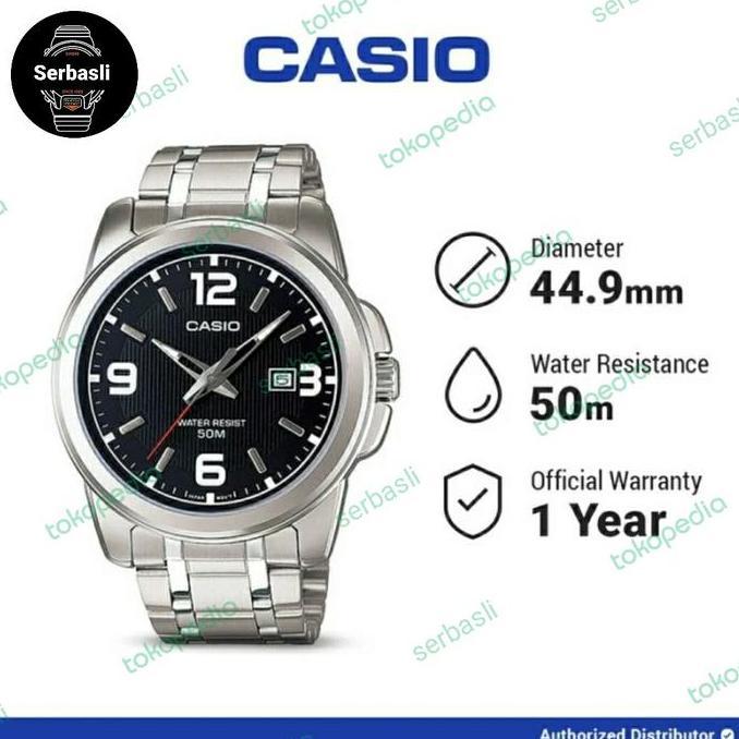 Casio Pria MTP1314D / MTP-1314D Original & Bergaransi