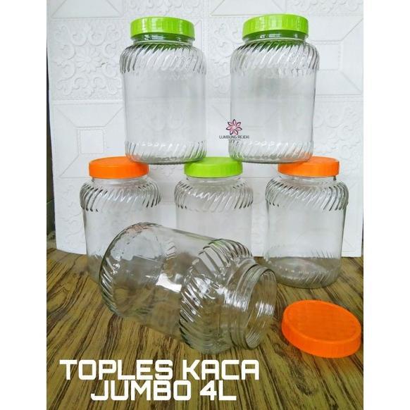 NEW [COD] TOPLES KACA JUMBO 4LITER / TOPLES LEBARAN JUMBO / TOPLES LEBARAN JUMBO / TOPLES KACA BESAR