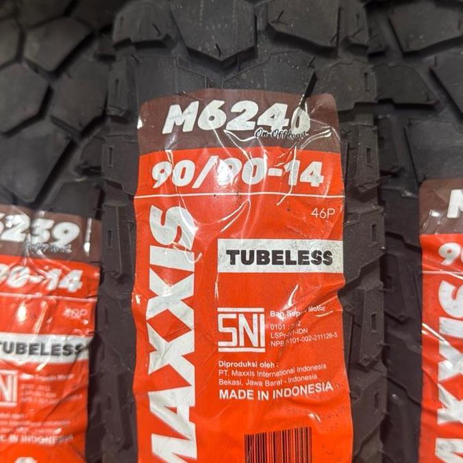 Murah Maxxis M6239 Dual Purpose 70/90-14, 80/90-14, 90/90-14, 110/80-14