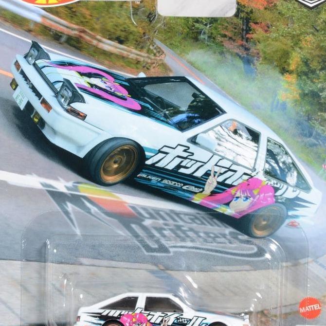 Termurah Hot Wheels Premium Mountain Drifters Toyota Ae86 Sprinter Trueno