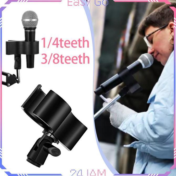 Bar.Roby - Holder Mic Condenser Holder Mic Wireless Dudukan Mic Mic Holder Jepit Microphone Holder