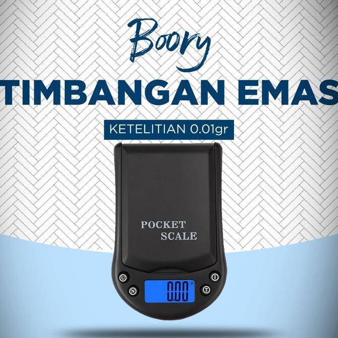 Timbangan Emas Pocket Digital - Mini Electronic Scale - Jewelry Scale
