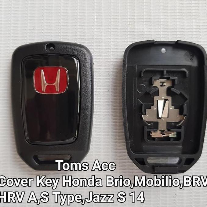 BEBAS ONGKIR - Cover key Honda Red Emblem Mobilio Brio HRV S A Jazz S BRV Back Case