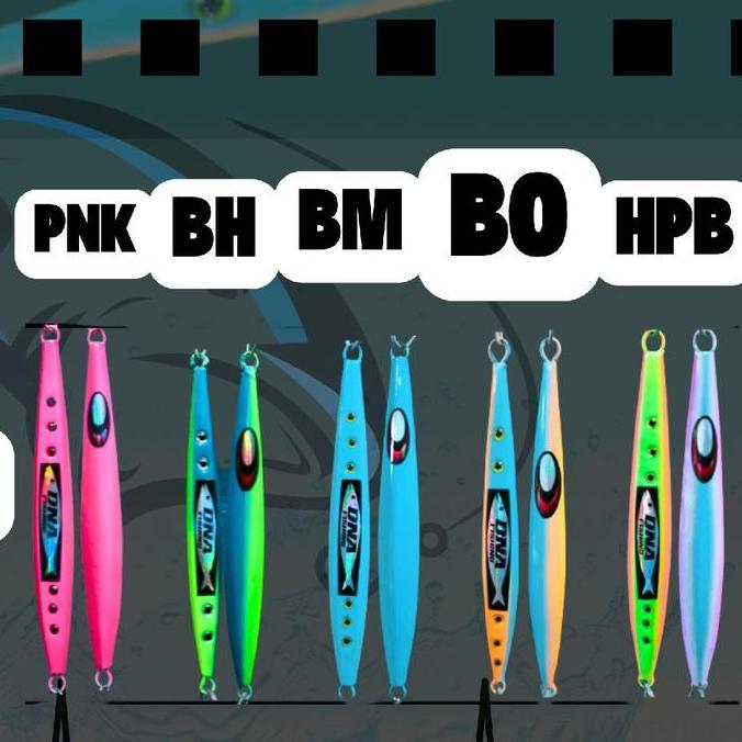 umpan mancing metal jig dari ukuran 100 gram - 600 gram