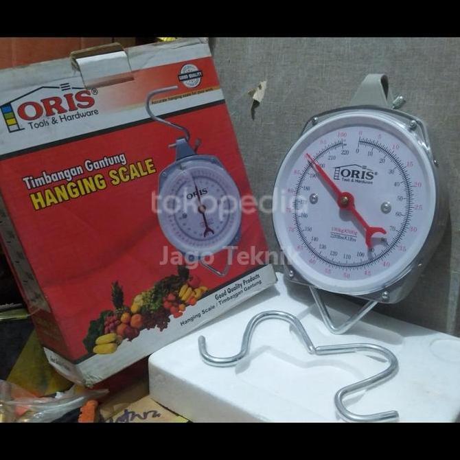 %%%%] Timbangan Gantung 100kg ORIS / Timbangan Gantung 100 kg Japan
