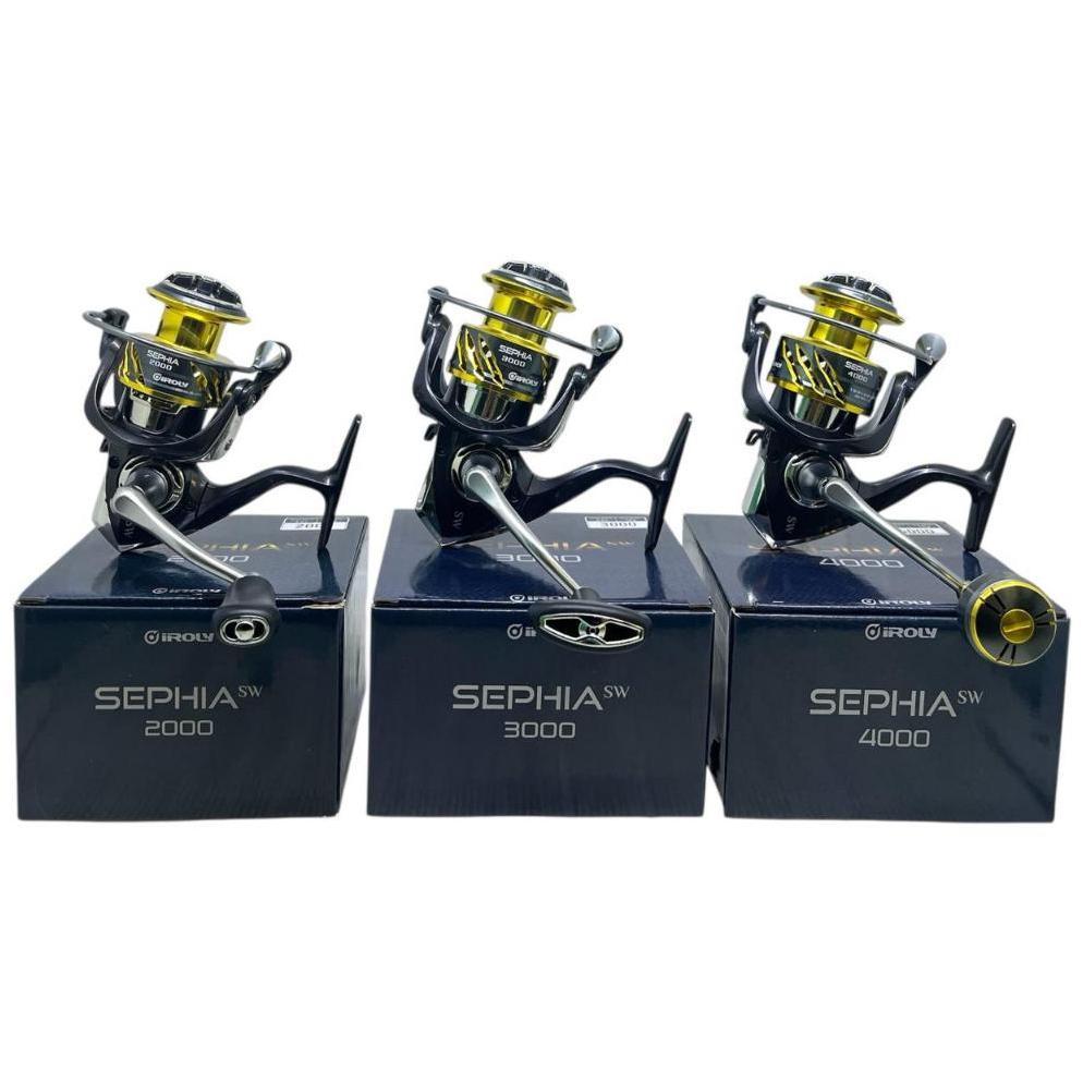REEL PANCING IROLY SEPHIA SW&SEPHIA SW HG POPULER REEL SPINNING SALT WATER(AIR ASIN) DAN (HIGH GEAR/