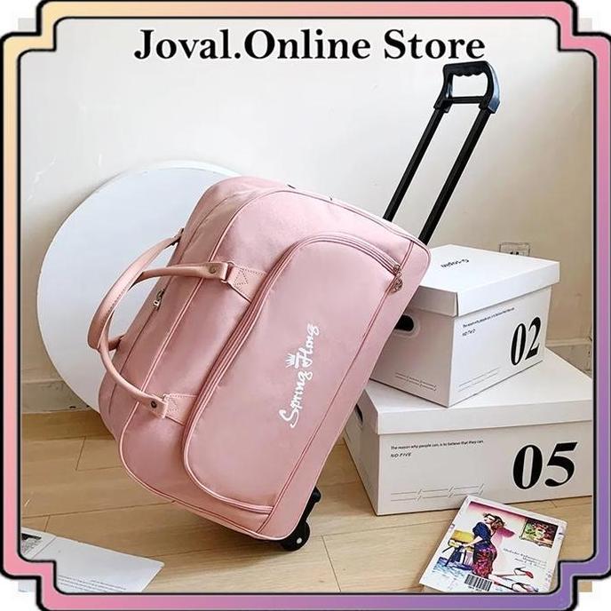 KOLA_SANSTI - TAS TRAVEL TROLLEY / TAS PENYIMPANAN KAPASITAS BESAR / TAS PERJALANAN / TAS TRAVELLING