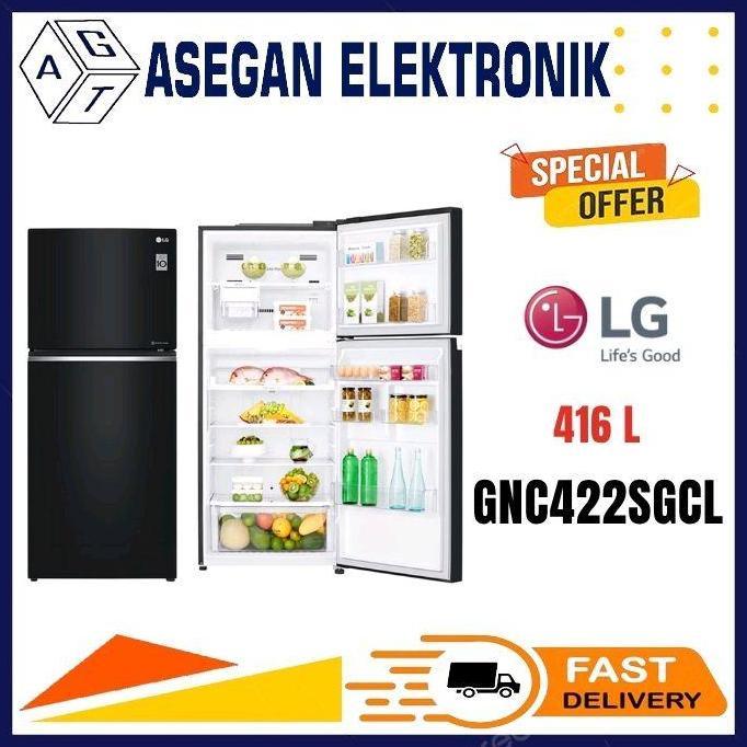 LG GN-C422SGCL KULKAS 2 PINTU GNC422SGCL GNC422 GN-C422 422SGCL