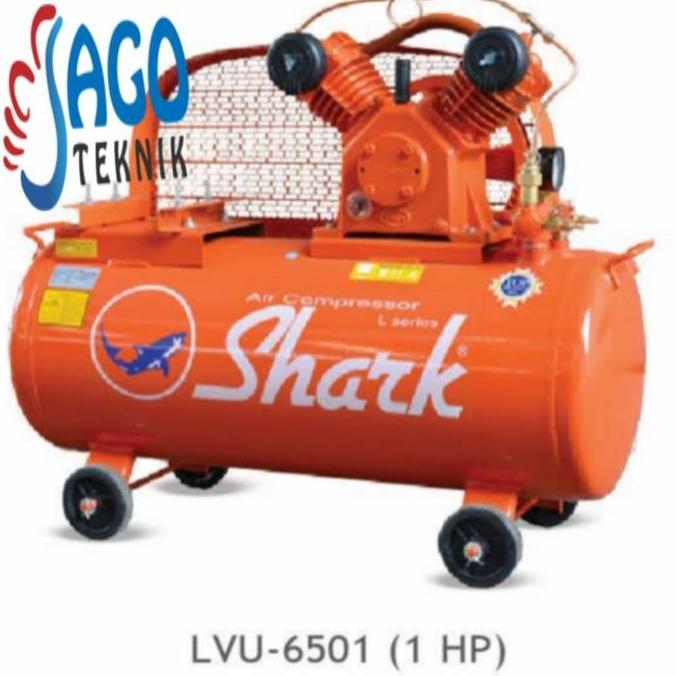Buruan beli] Kompresor Angin Listrik SHARK 1 HP / Air Compresor Shark 1hp 1pk 1 PK