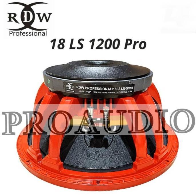 TERBARU - Speaker Komponen RDW 18 Inch 18 LS 1200 PRO 18 LS1200 PRO ORIGINAL