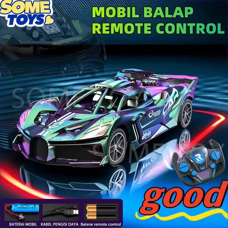 TERBARU SOME TOY  Remote RC /Mobil Remote Control 1:18 2WD Kecepatan Tinggi Mobil Remote Control ken