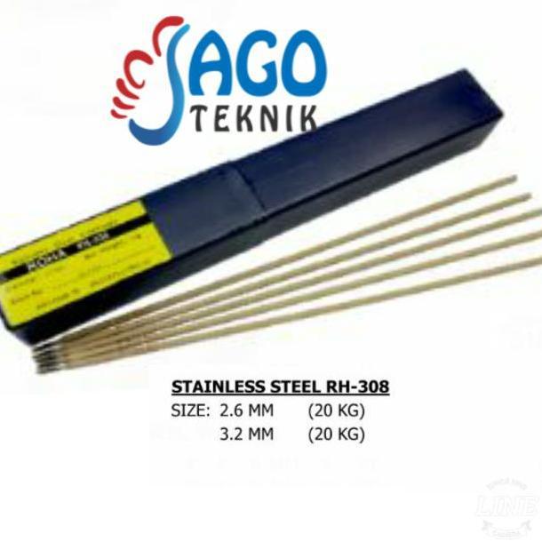Termantab] Kawat Las 3.2 M Roha Limited / Kawat las RH-E7016 / RH-E7018
