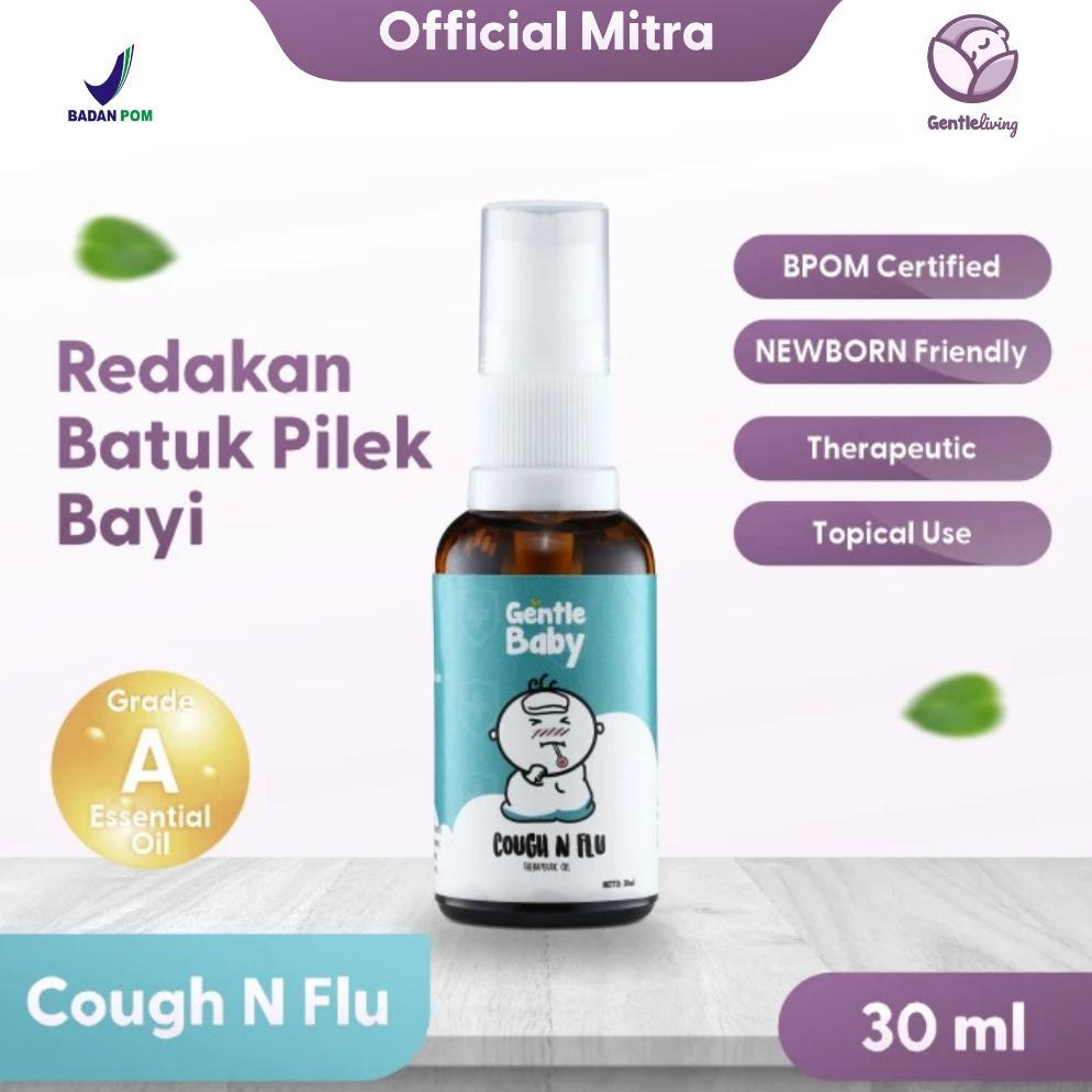 GENTLE BABY COUGH AND FLU - OBAT BATUK ANAK BAYI - OBAT PILEK ANAK BAYI - OBAT FLU ANAK BAYI BALITA 