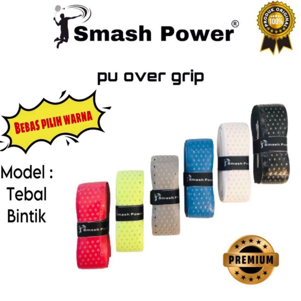 PREMIUM GRIP KARET TEBAL BADMINTON SMASH POWER ORIGINAL/GRIP RAKET BADMINTON/PU OVER GRIP TENIS/GRIP