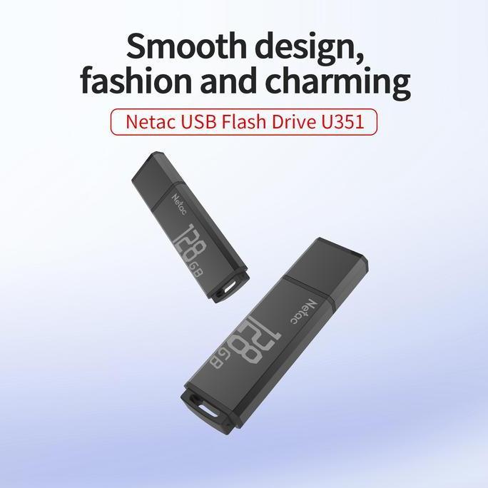 New- Netyou- Netac Flashdisk U351 Usb .0 Flash Drive 16Gb/3Gb/64Gb/18Gb Compatible With Windows Xp/7