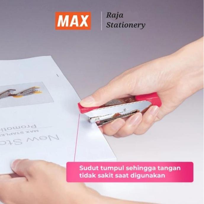 Glue- Max Stapler Hd-10 Tokyo Desn / Stepler Max Hd-10 Jepretan