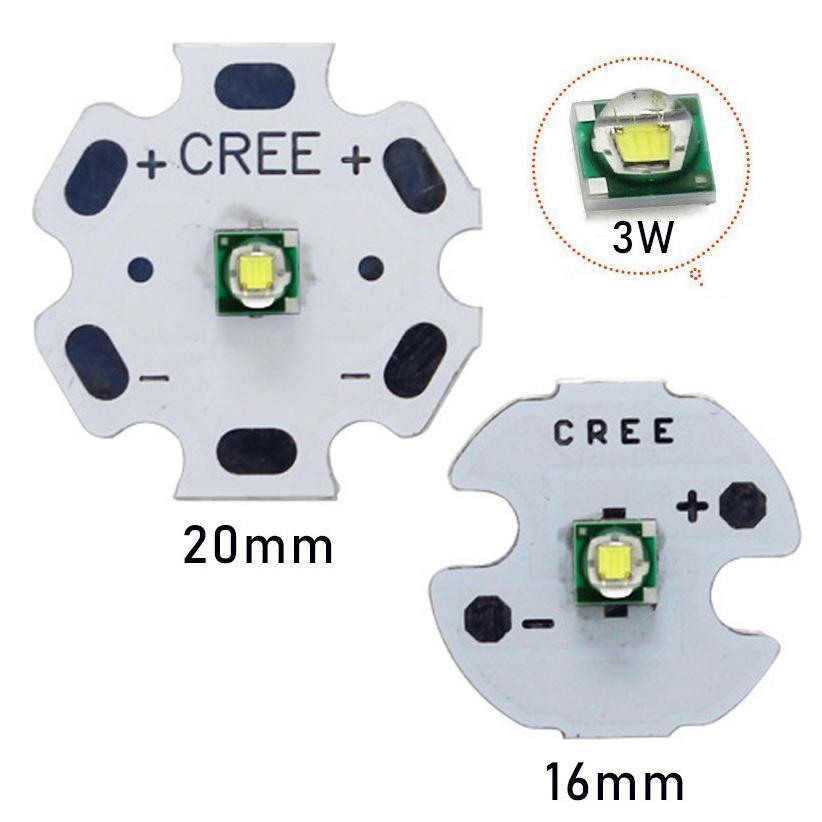 Lampu LED CREE 10W 3W 6500K Putih T6 XPE HPL XML XMK LED HPL CREE T6 3WATT Putih Flashlight Senter L