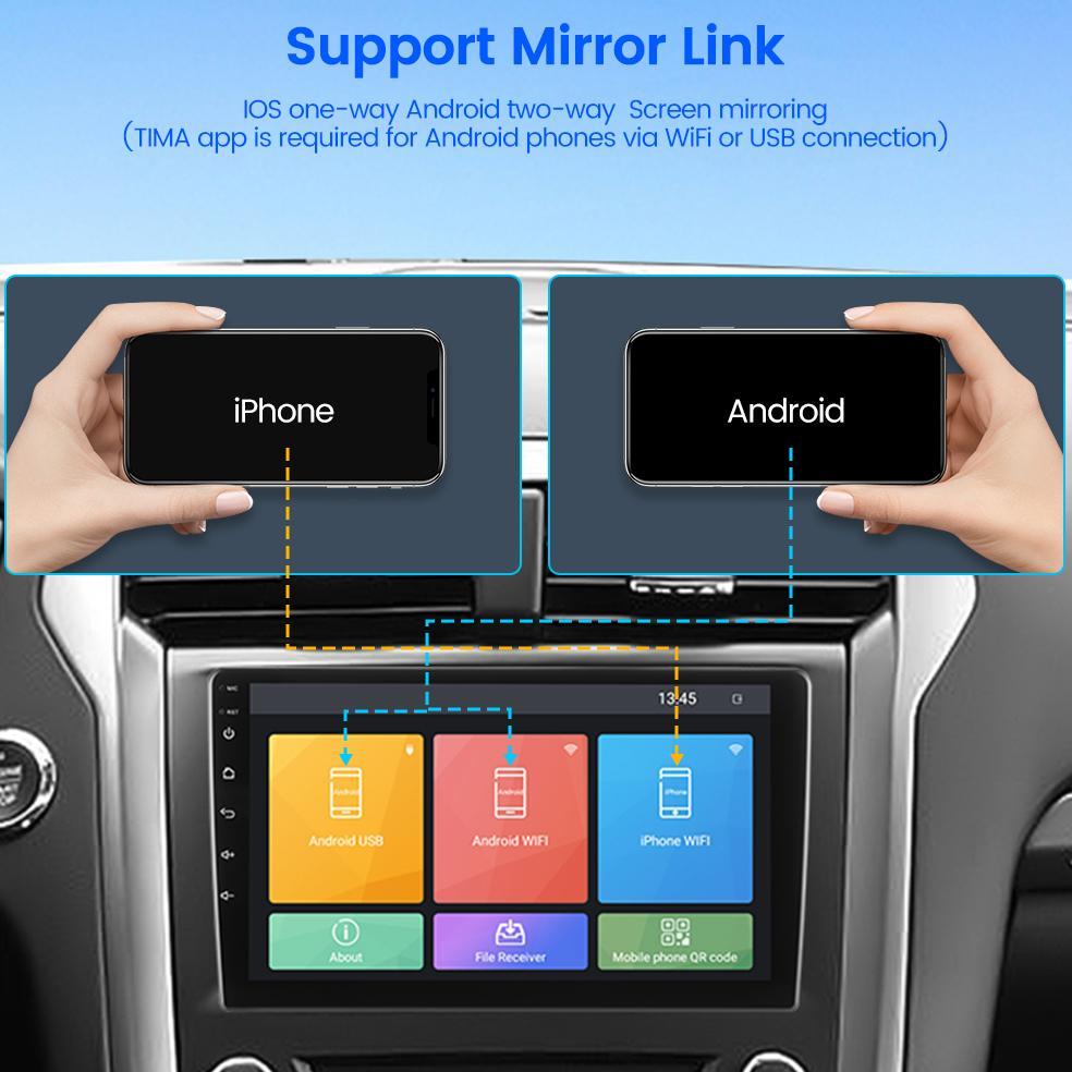 (Lestary Store) Universal 8G+128G Single Din | 7/9 Inch Android 13 Head Unit Untuk Semua 12V Mobil I
