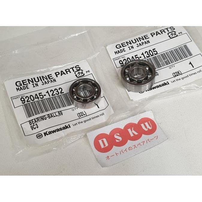 Sepasang Bearing Pompa Oli NINJA 150 R | SS | RR KGP 92045-1232 | 1305