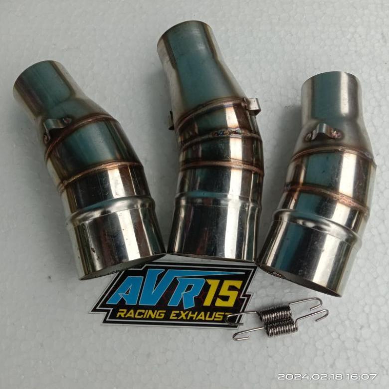 PROMO Slip on Knalpot Ninja250 karbu ninja 250fi inlet 50 mm