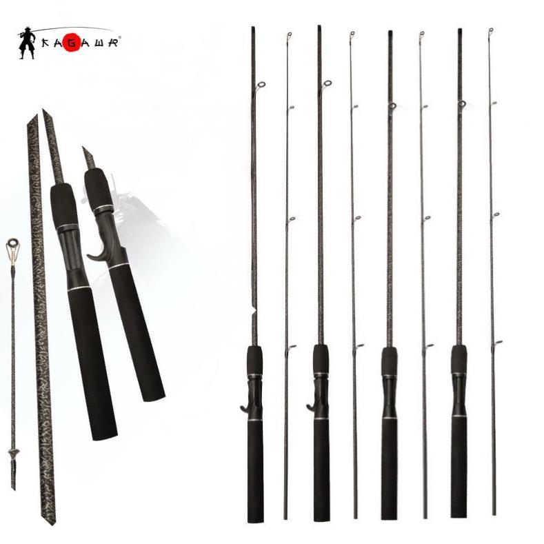 Joran UL Hitam Petir Granit  BC SPINNING RAMAI PANCING 168 180 4-10LBS