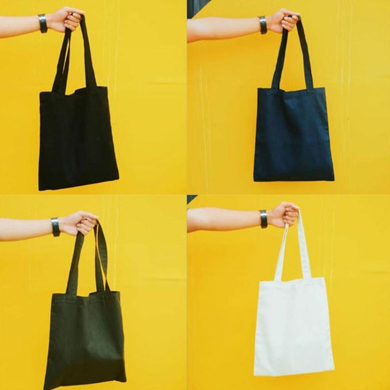 PREMIUM (Resleting)TOTE BAG POLOS-Tote Bag Murah-TAS KANVAS 2026