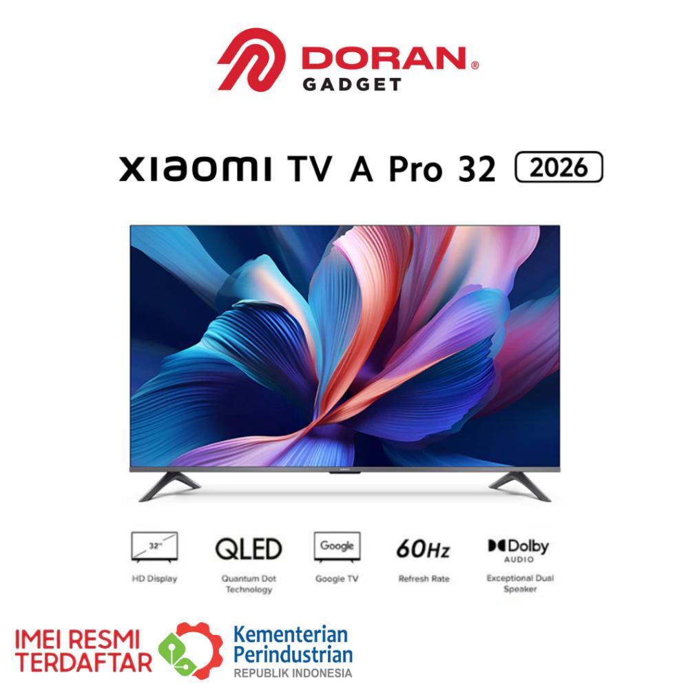 TERBARU Xiaomi TV A Pro 32" 2026  | Xiaomi TV A Pro 32" 32 in inci inch Android TV Dolby - Garansi R