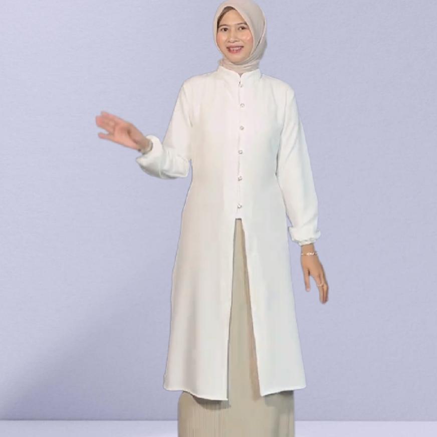 Tunik Elegan Simpel - Baju Tunic Cantik dan Elegan