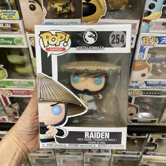 HOT SALE!!! ORIGINAL FUNKO POP GAME RAIDEN MORTAL KOMBAT X PLAYSTATION NINTENDO SWITCH TERMURAH