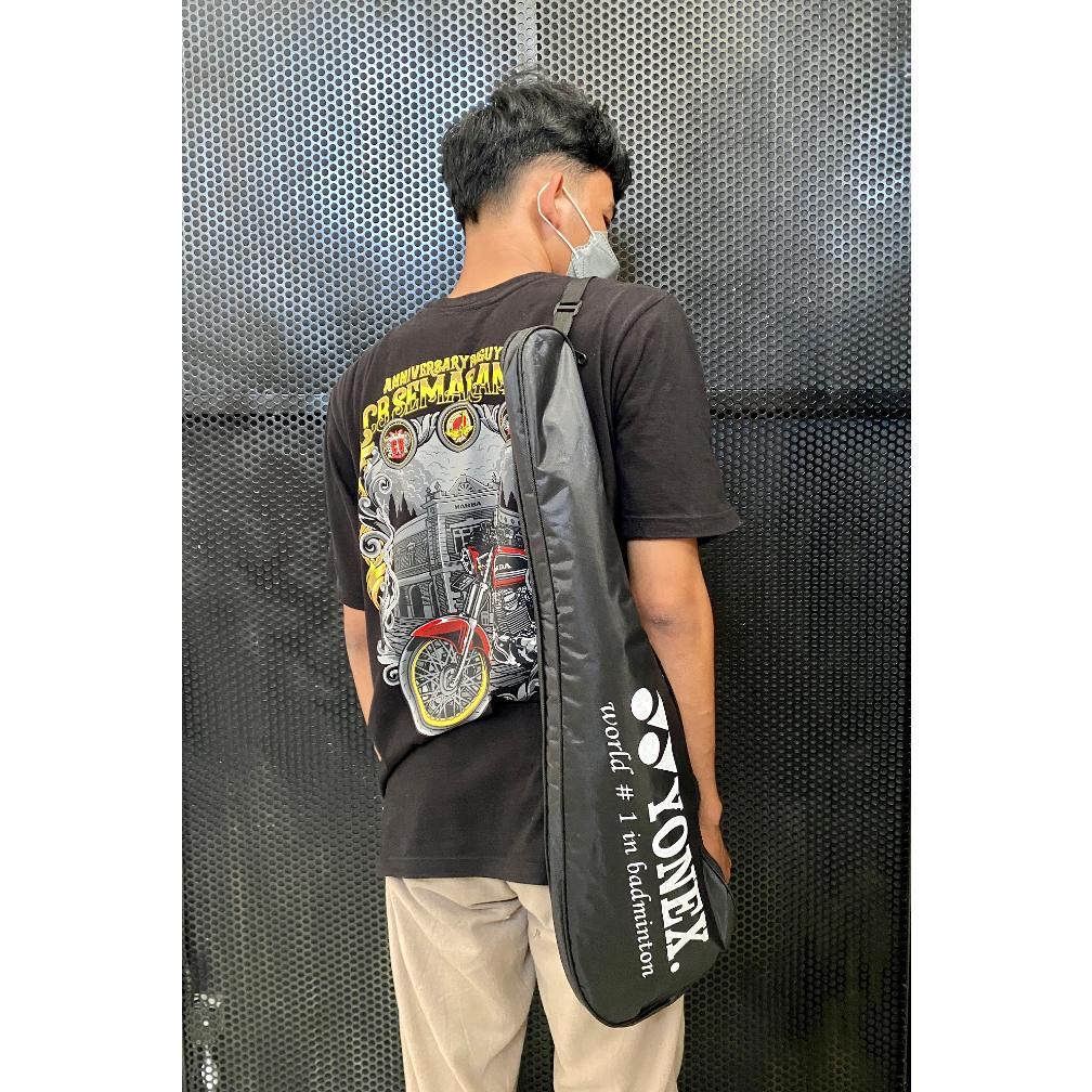 Diskon Tas Raket Badminton, Tas Raket Bulutangkis, Cover Raket Bulutangkis Muat 2 Raket Harga Grosir