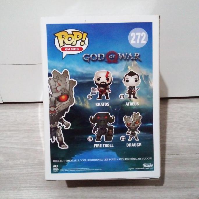 HOT SALE FUNKO POP DRAUGR GOD OF WAR PS4 PLAYSTATION 4 ORIGINAL NO KASET TERMURAH