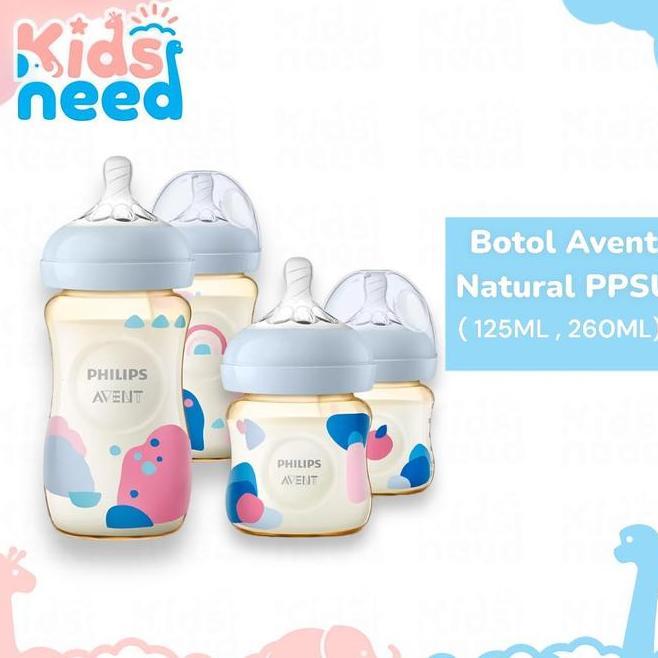 Botol Avent Ppsu Philips Avent Natural Ppsu Bottle 125Ml 260Ml Bayi Accesses