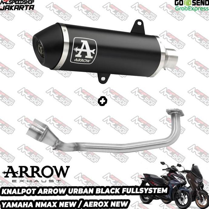 KNALPOT ARROW EXHAUST URBAN NMAX AEROX NEW CONECTED NEO TURBO terlaris