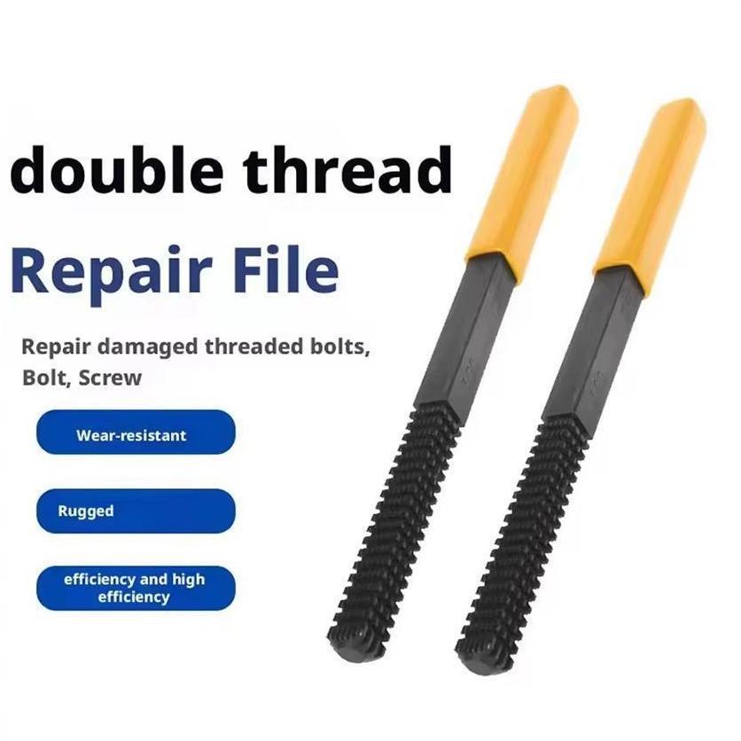 kikir drat/pengasah drat (external thread restorer file)