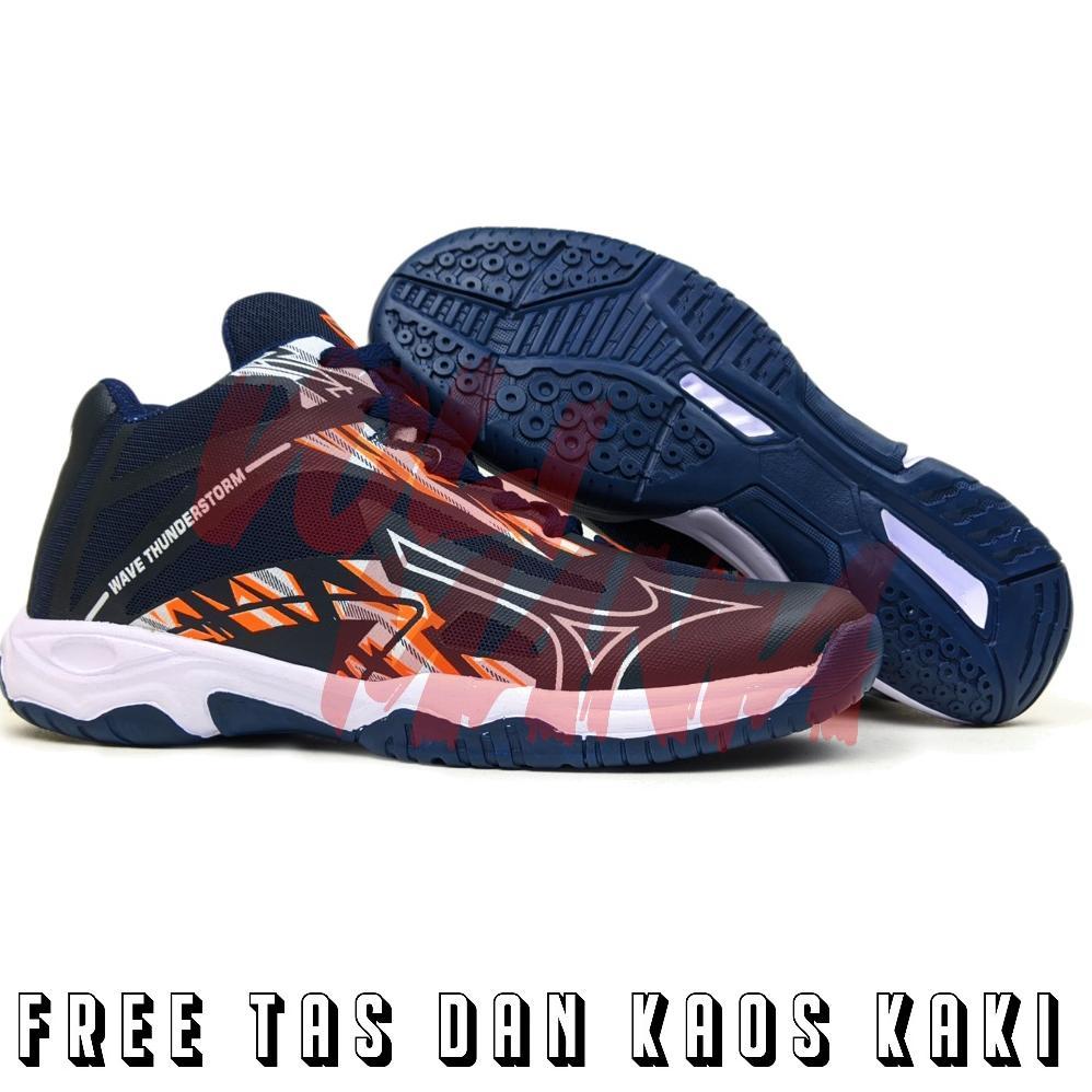 Free Ongkir Sepatu Volly Mizuno Wave Thunderstorm Sepatu Voli Mizuno Sepatu Voly Mizuno Terbaru Wlz 