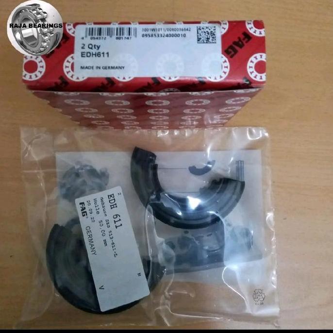 Rubber Seal DH511 = EDH611 FAG GERMANY for Housing SNV100FL pesanan untuk 6set (6dus) terlaris