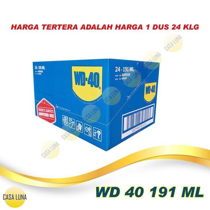 Murah Wd-40 / Wd 40 / Wd40 Lubricant Spray 220 Ml Dus 24 Btl