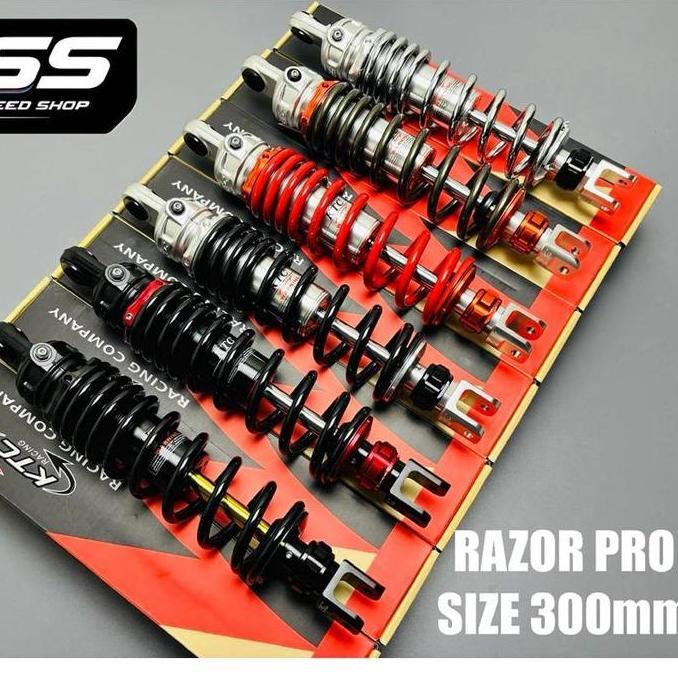 SHOCKBREAKER KTC 325MM NEW RAZOR PRO VARIO 125 150 / MIO / BEAT / SCOOPY 325 MM CLICK REBOUND ADJUST