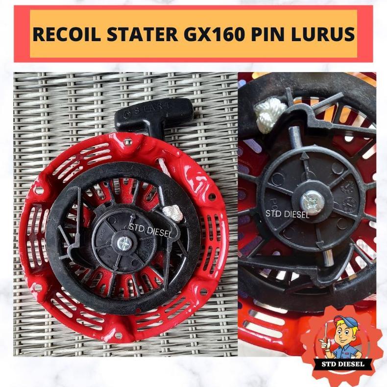 RECOIL STATER GX160 GX200 MODEL HONDA PIN LURUS Diskon