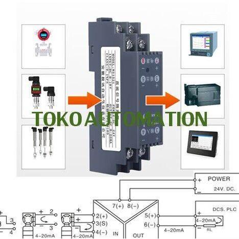 Dc Voltage Current Transmitter Signal Isolator 4-20Ma Ke 4-20Ma St98