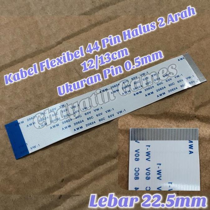 DF102 - Kabel Flexibel 44 Pin Halus 2 Arah Panjang 12cm - Ukuran Pin 0.5mm