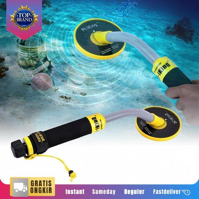 Metal Detector Underwater Pi-Iking 750 Detektor Logam Tahan Air 30M Anti Dalam Air Metal Detector