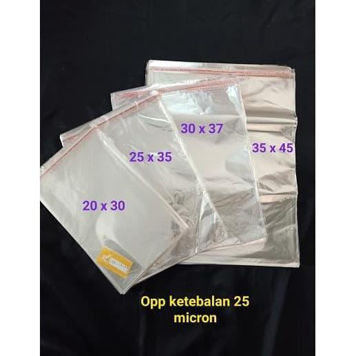 paling diminati] Plastik Opp 35 x 45 x 25 micron/ plastik