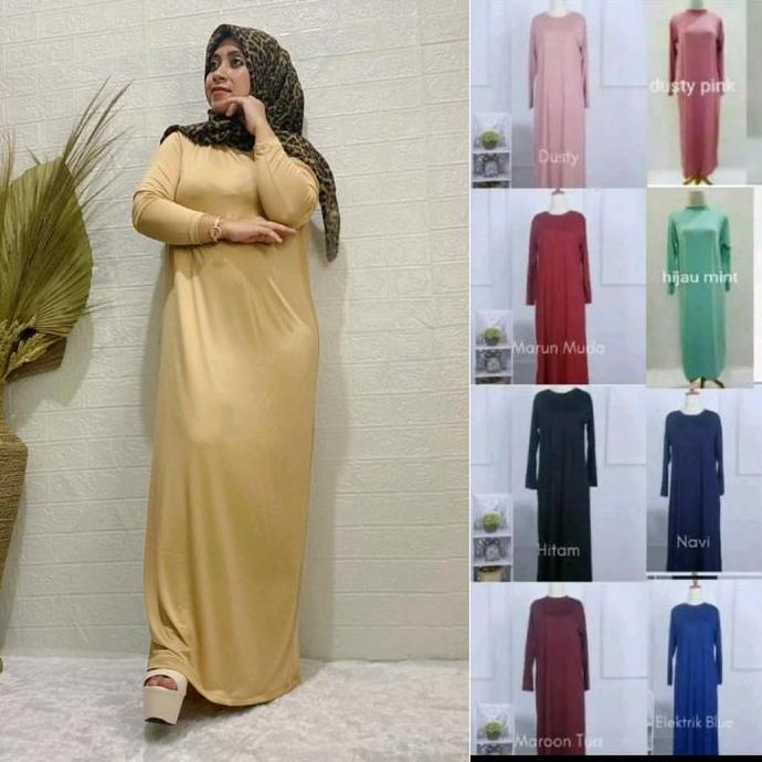 Inner Gamis Dalaman kaftan/ Dalaman gamis Polos