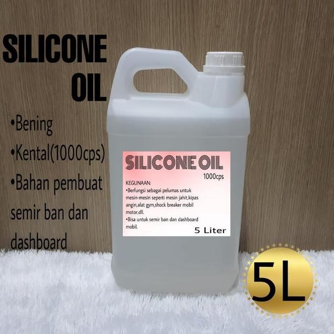 Promo Silicone Oil 5 Liter / Minyak Silicon / Pelumas - 5 Liter