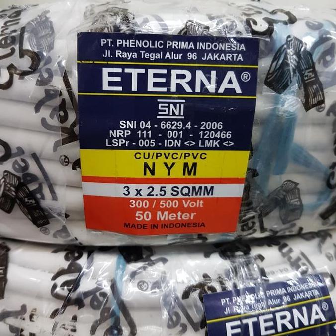 KABEL NYM 3X2,5 ETERNA / NYM 3X2,5 ETERNA