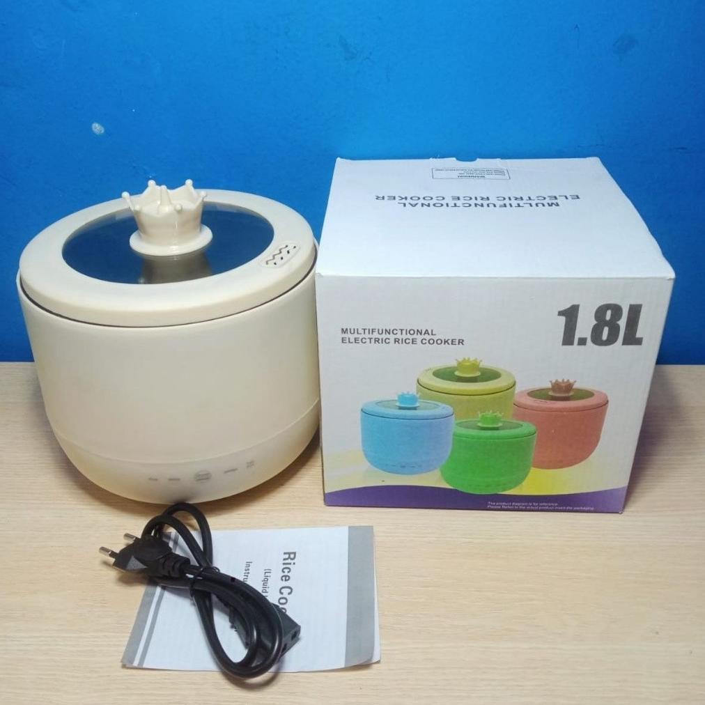 HOT DEALS Penanak Nasi Serbaguna/Rice Cooker Mini 1,8l/Penanak Nasi Multifungsi Terintegrasi Penanak