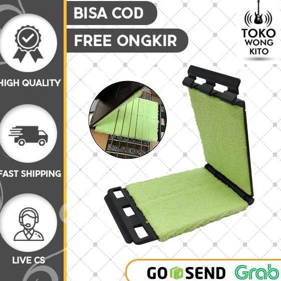 Pembersih Senar Gitar Elektrik Akustik Bass String Scrubber Guitar Fingerboard Cleaner