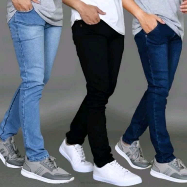 OFFICIAL JEANS PANJANG STRECH SKINNY SLIMFIT PRIA DENIM DEWASA DAN LAJANG
